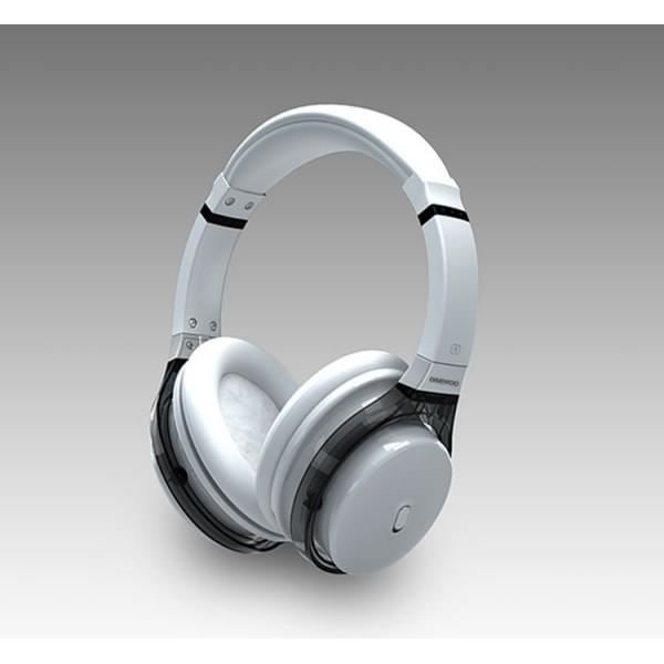 Bluetooth-hörlurar - DAEWOO - Supreme - Vit - Batteritid 7H - Inbyggd mikrofon Vit