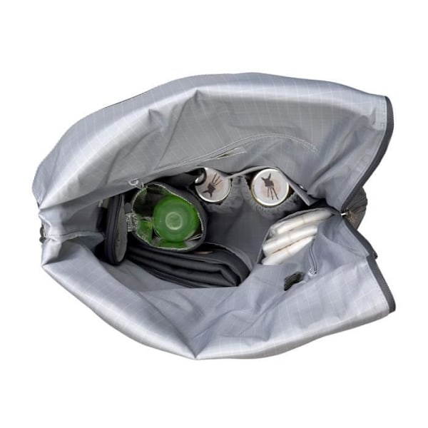 Lässig Skötväska-ryggsäck Green Label Rolltop Antracit Grå