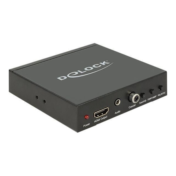 DeLOCK Converter SCART - HDMI > HDMI med scaler Video Converter HDMI - SCART HDMI