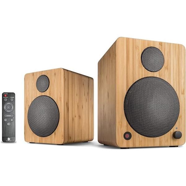 Högtalare Högtalare - WAVEMASTER Cube Mini Neo Bamboo - Bluetooth 2.1 - 36 W - Brun Bambu