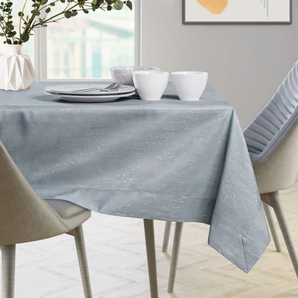 Duk Flhf Duk Vesta grå pressad modern 155x300 AmeliaHome