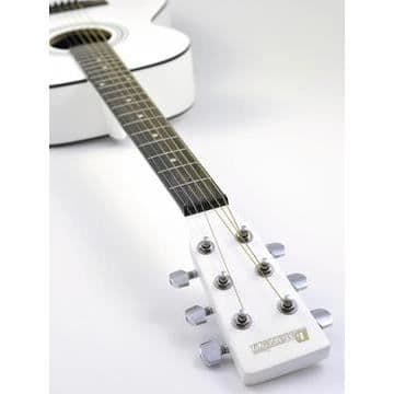 AW-303 västerländsk vit gitarr
