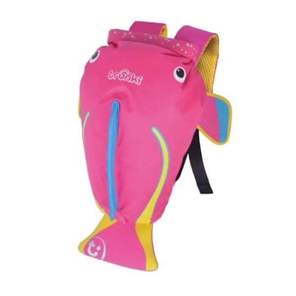 TRUNKI Paddlepak medium fish Coral - rosa Rosa