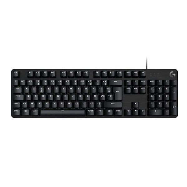 Speltangentbord - Kabelanslutet - Logitech G - G413 SE - Stor storlek - Mekaniskt - AZERTY - Svart