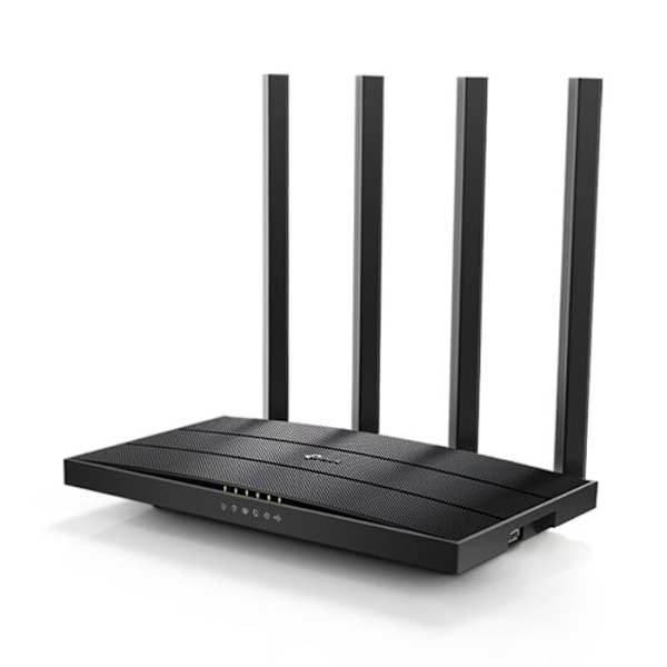 Tp-link Wifi Router Archer C6u Ac1200 Dual Ap 4x Glan Usb/300Mbps 2,4/5Ghz 867 Direkt i uttag Inomhus Ap/