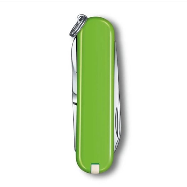 Schweizer Messer - VICTORINOX - Classic SD Krossad Avokado - 58 mm - 7 funktioner - Rostfritt stål Krossad Avokado