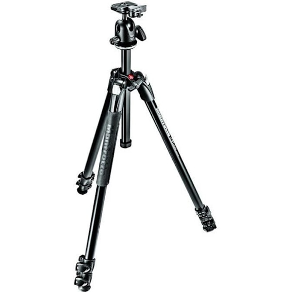 MANFROTTO 290 XTRA aluminiumstativ med kulhuvud - Svart