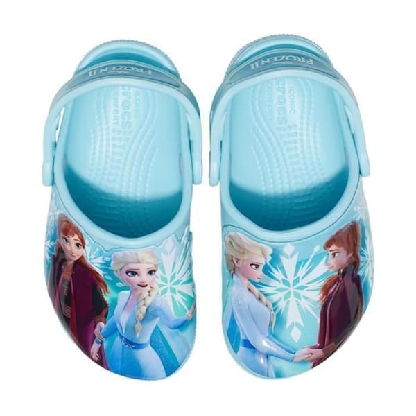 Crocs FL Disney Frozen II barnträskor - isblå - 32/33 - Blå - Herr isblå 33