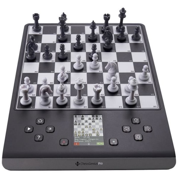 Millennium Chess Genius Pro M815 Electronic Chess Game AI-funktioner, magnetiska bönder, schackbräde med PR-sensor