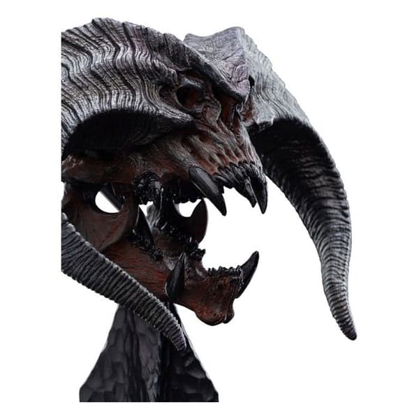 Weta Workshop - Sagan om Ringen - Statuett av en Balrog-huvud 20 cm