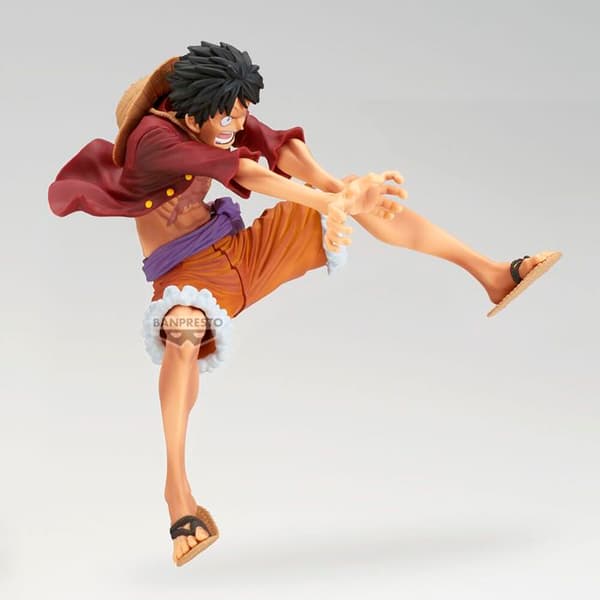 Figur Maximatic | One Piece | Monkey D.luffy I.ii (ver.b) Röd