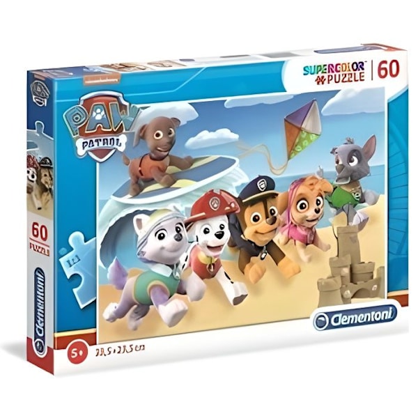 Pussel - CLEMENTONI - Paw Patrol - 60 bitar - För barn