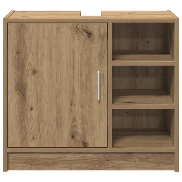 Underskåp - Artisan-ek - 63x29x55 cm - Ingenjörsträ - Matt finish