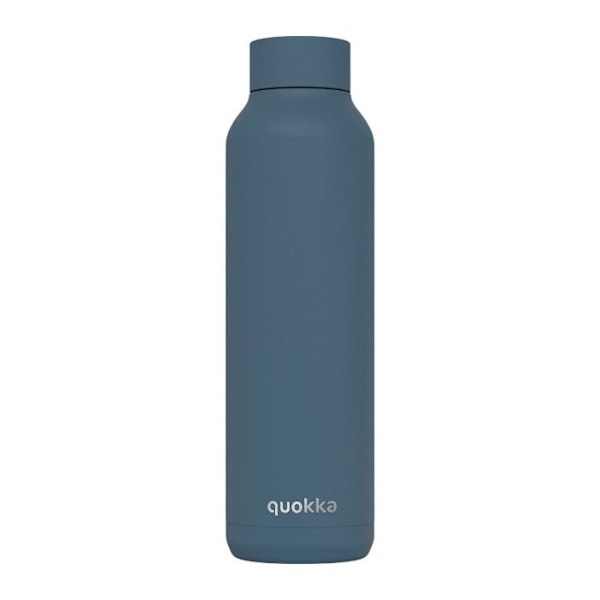 Isolerad flaska i rostfritt stål 630 ml (blå sten) Quokka Solid