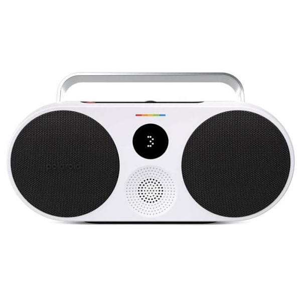 Trådlös Bluetooth-högtalare - Polaroid - Musikspelare 3 - Svart och vit - Trådlös anslutning - Bluetooth Svart, Vit
