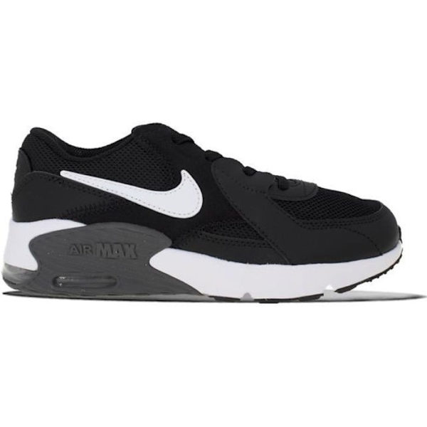 Sko - Nike - AIR MAX EXCEE PS Cadet - Svart - Elastiska snören - Max Air-enhet Svart 28