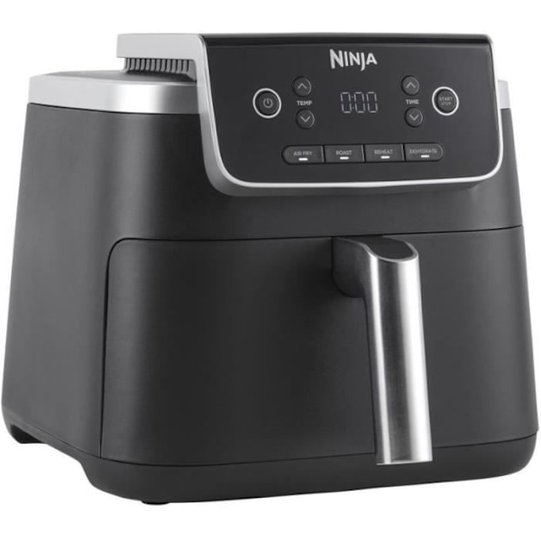 NINJA luftfritös - Pro AF140EU - Kapacitet 4,7L - 4 tillagningsprogram - 2000W Svart