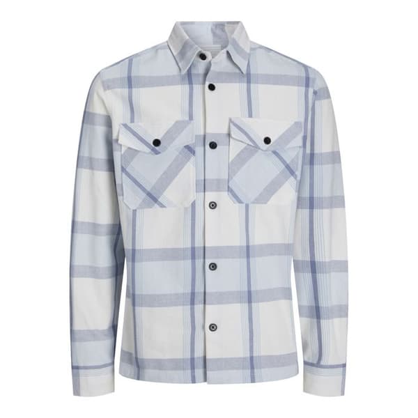 Jack & Jones Croy Spring Check långärmad skjorta skyway S