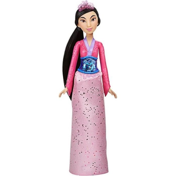 DISNEY PRINCESSES - Stardust - Mulan Doll med kjol och tillbehör - Leksak för barn - från 3 år och uppåt