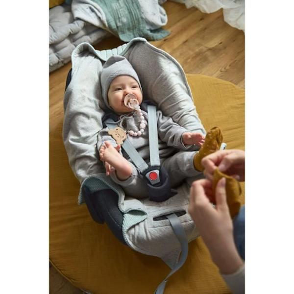 Lässig Gots babyfilt i ekologisk bomull - mint Mynta