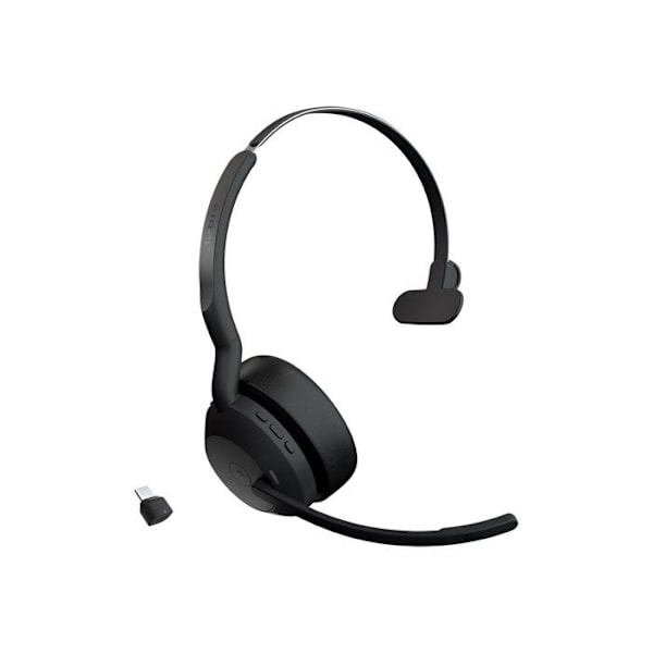 Headset - Bluetooth - trådlöst - USB-C - Jabra - Jabra Evolve2 55 MS Mono - headset