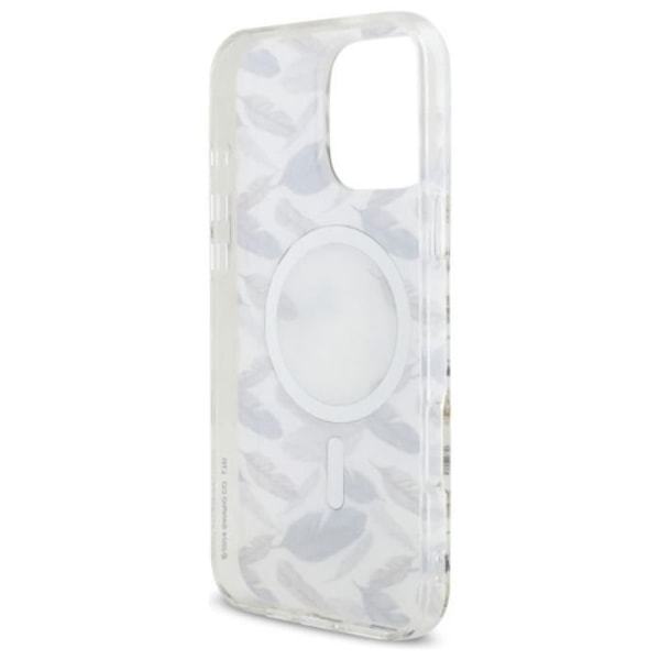 Hello Kitty IML Golden Leaves Case med MagSafe för iPhone 16 Pro Max 6.9" Vit - HKHMP16XHGLEH