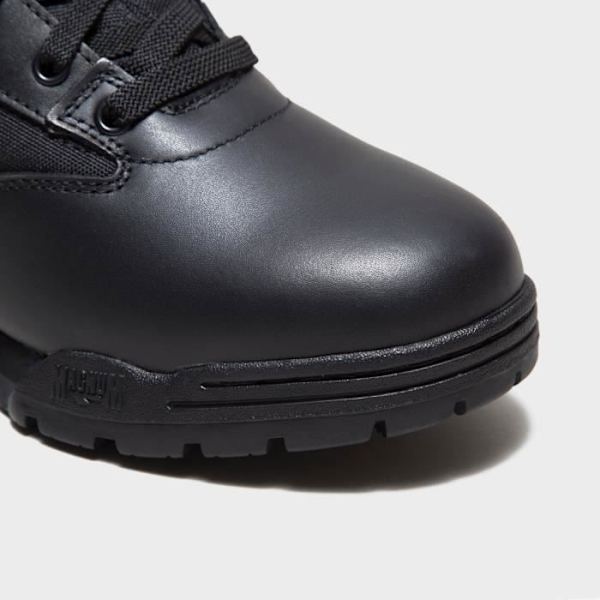 Nya Magnum Classic 6 Lace Work Boots för män - Svarta Svart 42