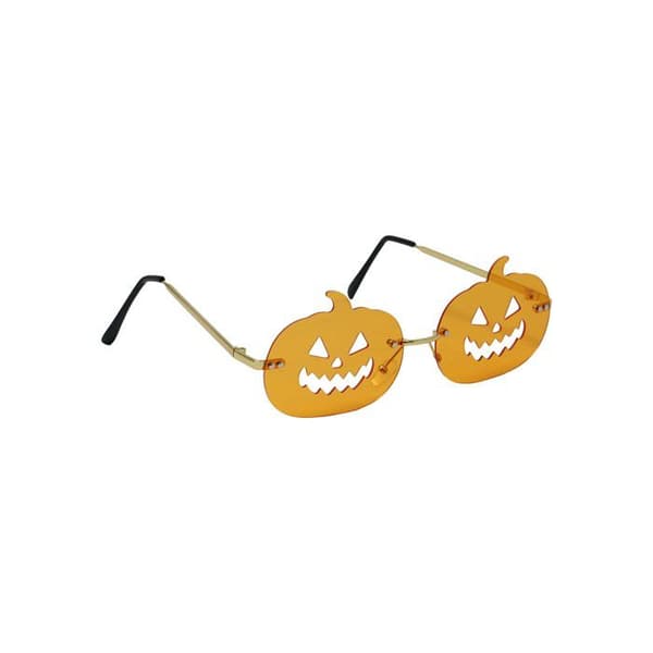 Orange pumpa glasögon vuxen Apelsin