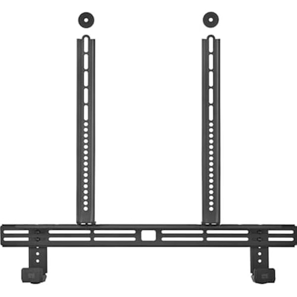 Soundbar-stöd - EN FÖR ALLA - Flush Turn V-modell - Svart färg - Säljs individuellt - Flerfärgad mångfärgad