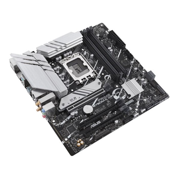 Moderkort - Asus - PRIME B760M-A WIFI D4 - Micro ATX - LGA 1700 - 128 GB RAM DDR4