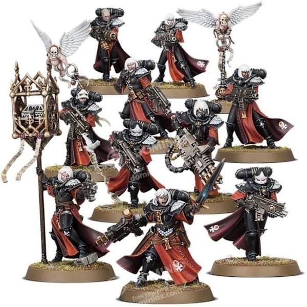 Spelverkstad Warhammer 40 000 - Adepta Sororitas - Battle Sisters Team - GW-52-20