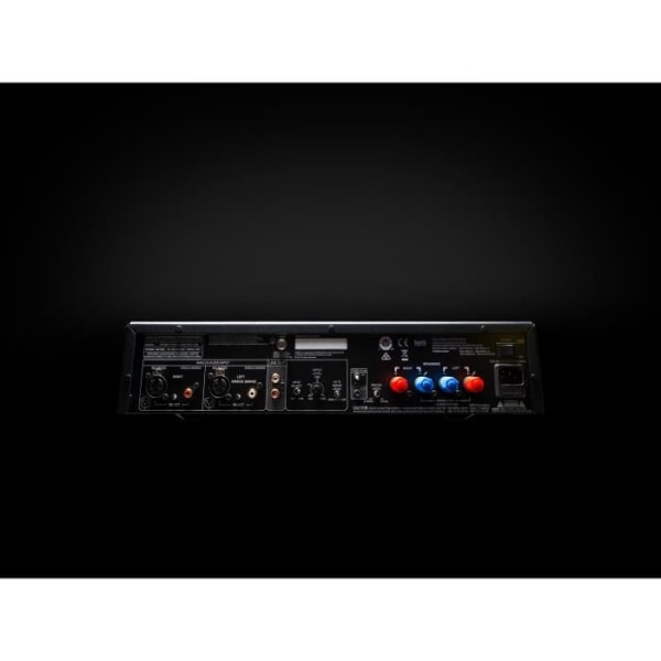 NAD C 268 effektförstärkare - Svart - 300 W - DHT 0,03 % - 0,3 dB