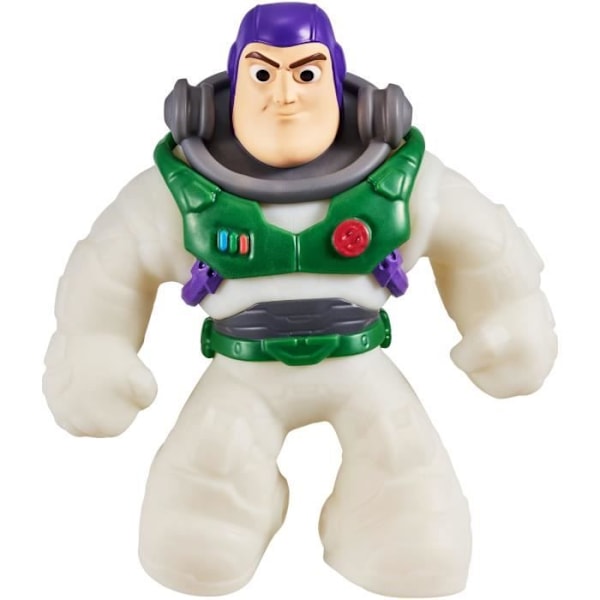 Figur 21 cm Buzz Lightyear Supagoo - Goo Jit Zu - Utdragbar - Älgleksaker Vitt, grönt och lila