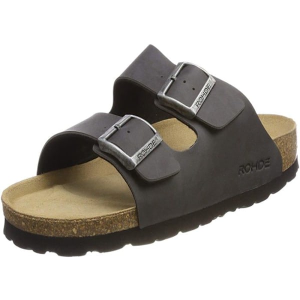 Mule Rohde - 592082 - Herrskor Pantoletten Summershoes 5920 Brown Mocca Grå 43