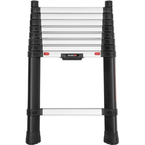 Teleskopstege - Telesteps - 3m - Triangulär design - 9 steg - Aluminium