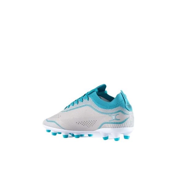 Rugbyskor Gilbert Cage Pace Pro MSX cool grå/aqua 48