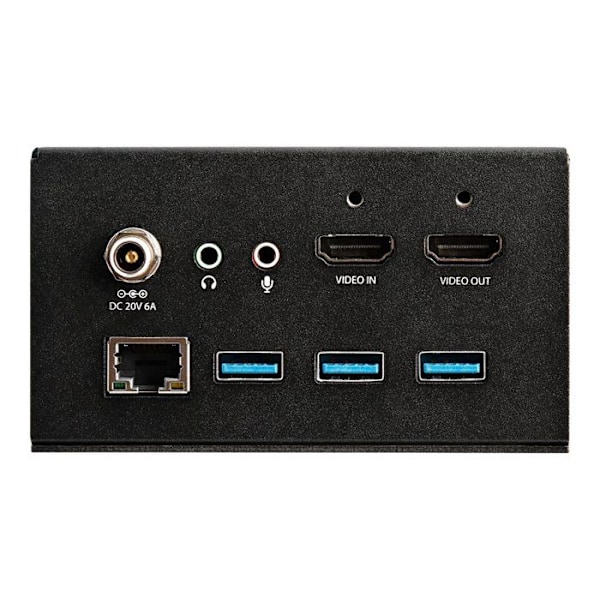 startch dockningsmodul för bärbar dator för konferensbord kopplingsbox svartVideospel Dockningsstation för konferensrum | HDMI