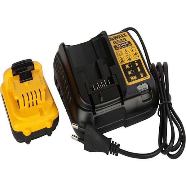 Lasernivå - DEWALT - XR DCE089D1R - 3x360° - Självnivellerande - 50 m räckvidd Röd