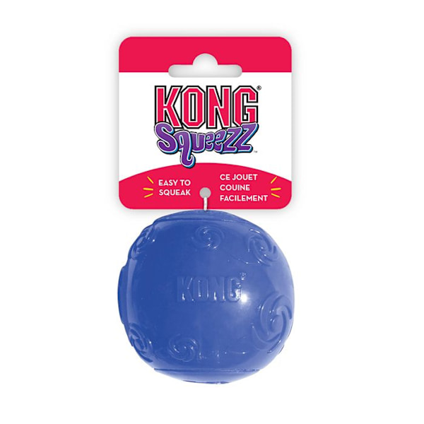 Hundleksak - Kong - Squeakair - Pack med 6 - Gummi - Gul gul