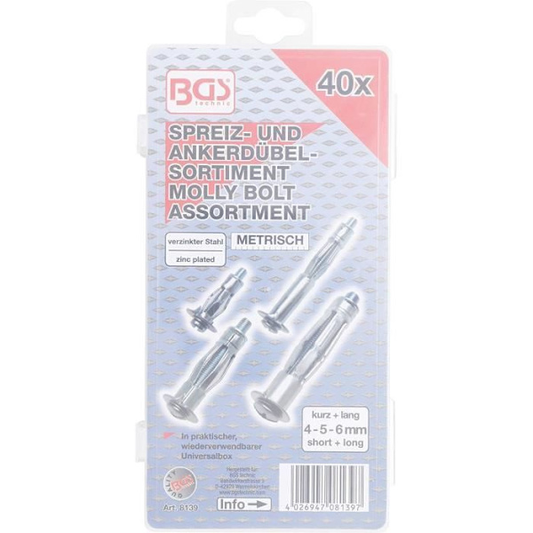 BGS - Molly Pegs Sortiment - 40 stycken - 8139