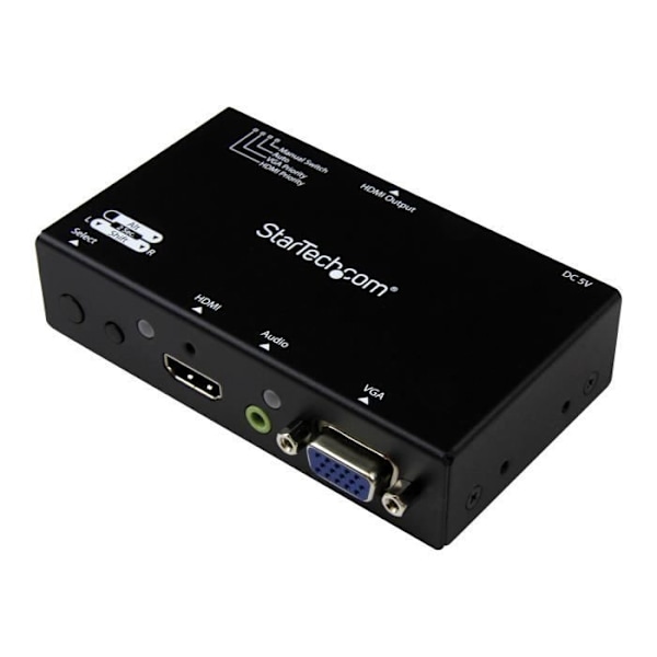 HDMI/VGA-switch - STARTECH - VS221VGA2HD - 1080p - Automatisk växling - Inbyggd VGA-konvertering