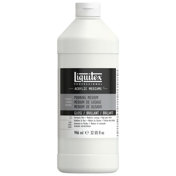Utjämnande medium - Glans - Liquitex - Akrylfärg - 946 ml burk