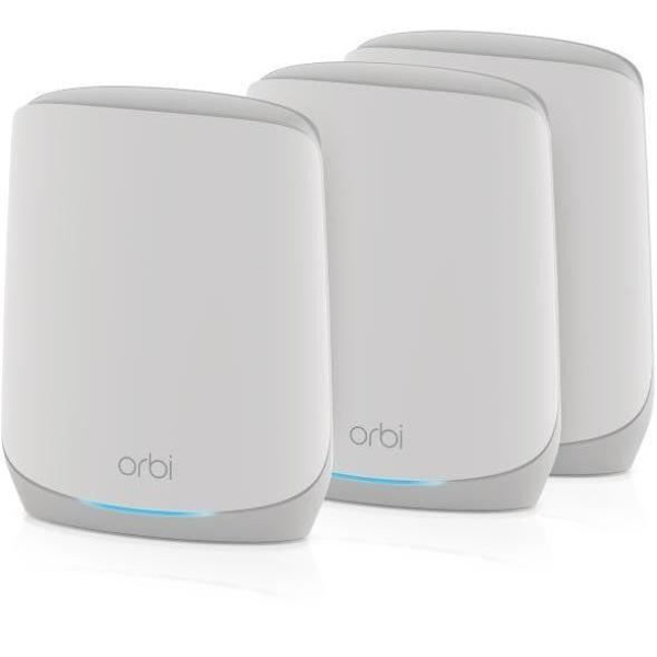 Netgear System Wifi 6 Orbi RBK763S AX5400 3-pack - 0606449161892 Vit
