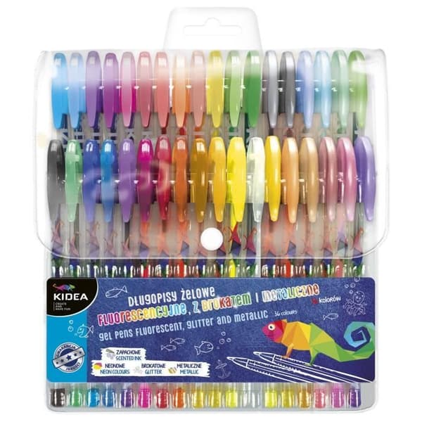 Kidea stylos gel 36 stycken