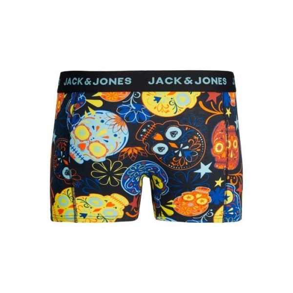 JACK & JONES Paket med 3 Boxers Svart/Gul Herr Svart XL