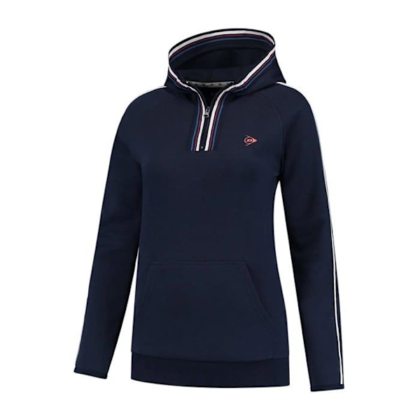 Dunlop Sweatshirt - 880229 - Essentials Dam Tenniströja med luva Marin jag