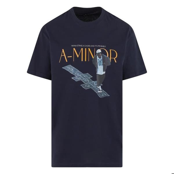 T-shirt oversize Upscale A-Minor - marinblå marinblå M