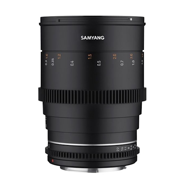 Mål - SAMYANG - MF 35mm T1,5 VDSLR MK2 MFT - Bländare T1.5 - MFT - Lätt videofilmare