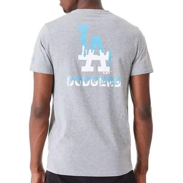 T-shirt Grå Herr New Era Drip Logotyp Grå XS
