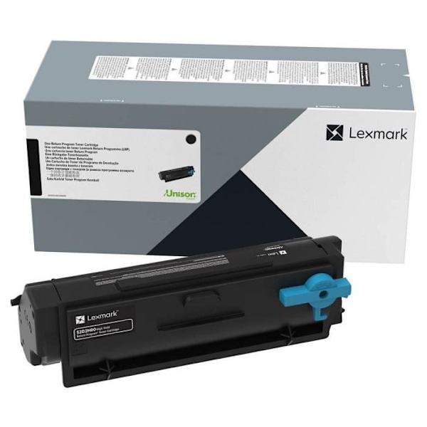 Original Lexmark tonerkassett - Svart - 55B0HA0